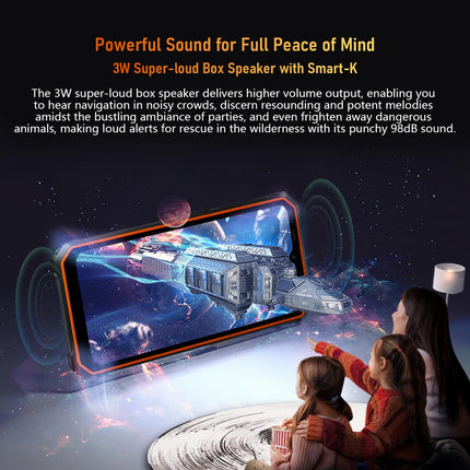 Lepinguvaba õuetelefon Blackview BV6200 PRO, 12GB+128GB (1TB laiendus), 13000mAh aku, 6.56'' HD+, ArcSoft® 13MP+8MP, Android 13 DUAL SIM IP68 MIL-STD-810H veekindel nutitelefon, roheline