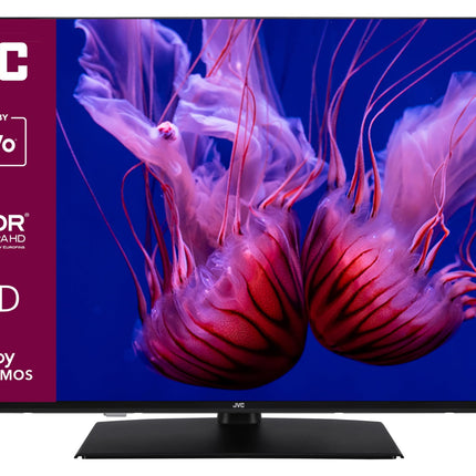 JVC QLED-teler 43-tolline TiVo-toega nutiteler (4K UHD, HDR Dolby Vision, Dolby Atmos, kolmekordne tuuner, 6 kuud HD+ garantiid kaasas) LT-43VUQ3455