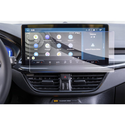 GAFAT Ford Focus MK4 2022-2024/ Kuga MK3 2024 2025 13,2-tolline SYNC 4 navigatsioonisüsteemi ekraanikaitse, ühildub Ford Focus MK4 Kuga 2024 Facelift 13,2-tollise karastatud klaasist ekraanikaitsega, 9H kriimustuskindel