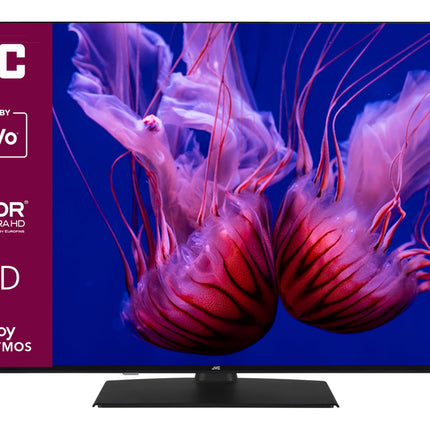 JVC QLED-teler 55-tolline TiVo-toega nutiteler (4K UHD, HDR Dolby Vision, Dolby Atmos, kolmekordne tuuner, 6 kuud HD+ garantiid kaasas) LT-55VUQ3455