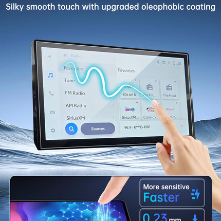 SHAOHAO for Ford Focus Sync 4 2022 2023 2024 Facelift Estate ST 13.2-inch Car Navigation Screen Protectors GPS Protective Film Scratch-Resistant 9H Anti-Tempered Glass ford focus st