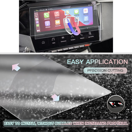 CDEFG [2 tk] Peugeot 308 SW 2021 2022 2023 2024 navigatsiooniekraanikaitse 4H kriimustuskindel GPS läbipaistev ekraanikaitse auto navigatsioonikile lisatarvikud (i-Cockpit 10 tolli)