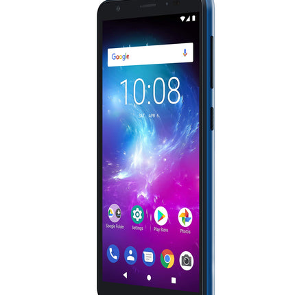 ZTE Blade A5 sinine (13,84 cm (5,45 tolli) HD+ ekraan, 16 GB sisemälu ja 1 GB muutmälu, 8 MP põhikaamera, 5 MP esikaamera, Android) sinine