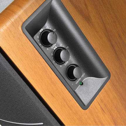 Edifier R1280DBs aktiivsed Bluetooth-riiulikõlarid - optilise sisendiga aktiivkõlar - 2.0 juhtmevaba monitorkõlar - 42W RMS subwooferi väljundiga, riiulikõlarid Hi-Fi-le - puit