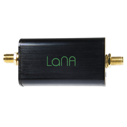 Nooelec Lana - LNA moodul (ülimadala müratasemega võimendi) ​​raadio ja tarkvaraliselt määratletud raadio (SDR) jaoks koos korpuse ja lisatarvikutega. Lairiba sagedusala 20MHz-4000MHz, eelpingestatud T-klemm ja USB-toitevõimalused.