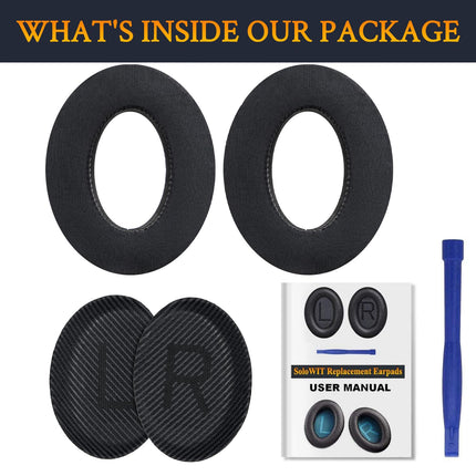 SoloWIT® jahutava geeliga vahetuskõrvapadjad Bose QuietComfort 35 (QC35) ja Quiet Comfort 35 II (QC35 II) kõrvaklappidele