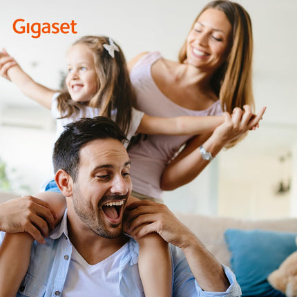 Gigaset Pure 120 - Juhtmeta telefon "Ära sega" ja ECO DECT funktsiooniga - valgustatud ekraan - kuuldeaparaatidega ühilduv, antratsiitmust [Ühildub Saksamaal, Itaalias, Prantsusmaal, Hollandis, Belgias, Šveitsis, Austraalias]