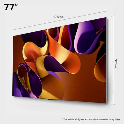 LG OLED77G48LW televiisor 77" (195 cm) OLED evo televiisor (α11 4K tehisintellektiga protsessor, webOS 24, Dolby Vision, kuni 120 Hz) [mudeliaasta 2024]