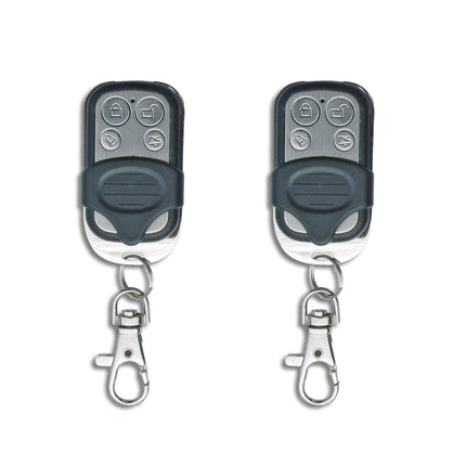 JOM Car Parts &amp; Car Hifi GmbH 7105-1 Keyless Open, radio remote control for existing original central locking, universal, with 2 mini radio transmitters, stainless steel