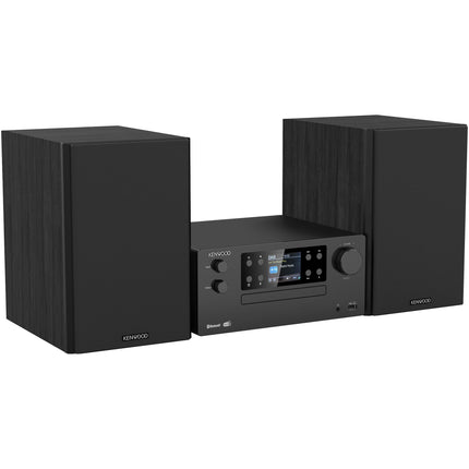 KENWOOD M-925DAB-B - Mikro HiFi-süsteem DAB+, CD, USB, Bluetoothi, 2 x 50 W RMS ja TFT-ekraaniga; Kesköömust