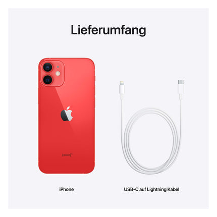 Apple iPhone 12 mini, 64GB, (toode)punane - (uuendatud)