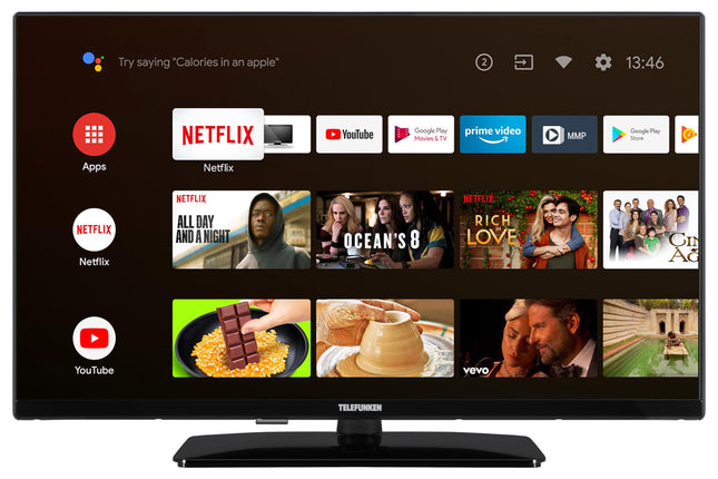 Telefunken Android TV 32-inch TV (Full HD Smart TV, Dolby Vision HDR, Triple Tuner, Bluetooth) XF32AN750M