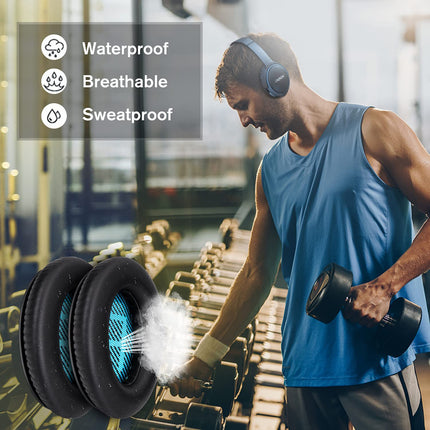 BINGLE professionaalsed vahetuskõrvapadjad Bose'ile, mis ühilduvad QuietComfort QC 15 25 35 35ii 2 kõrvaklappidega, vahetuspadjad Bose QC-15 QC-25 QC-35 QC-35ii QC-2 SoundLink SoundTrue Around-Ear II AE2 kõrvaklappidele