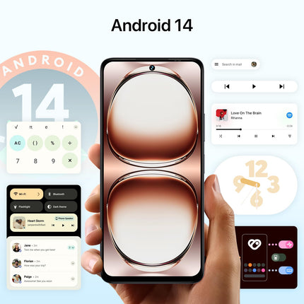 UMIDIGI mobiiltelefon Android 14, 8(4+4)+256GB/1TB TF nutitelefon ilma lepinguta, 120Hz 6.8-tolline HD+ nutitelefon, Bluetooth 5.2, 5000mAh, Octa Core, 4G kahe SIM-kaardiga/Face ID/Sõrmejäljelugeja/13MP/GPS/OTG-Note 100A must