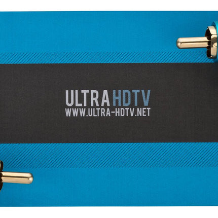 Ultra HDTV Premium RCA kaabel - 10 meetrit 1x RCA cinch-pistiku ja 1x RCA cinch-pistiku vahel, paindumiskindel nailonist ümbris, tugevad metallist pistikud ja kullatud kontaktid
