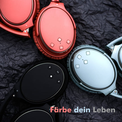 Srhythm NC25 mürasummutavad kõrvaklapid Bluetooth 5.3 juhtmevabad, 50 tundi mänguaega, kiirlaadimine, kahe seadme ühendus, ülikerged kõrvaklapid ANC-ga mikrofoniga, mängu-/läbipaistvusrežiim