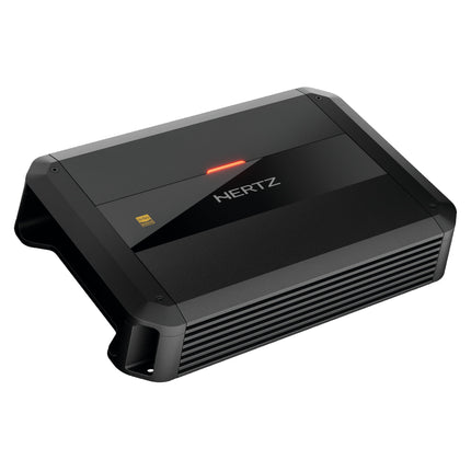 Hertz Dieci Power DP 4.300 – 4-kanaliline AB-klassi võimendi, mille RMS-võimsus on 4 × 105 W 2 Ω juures, Hi-Res Audio sertifikaat, reguleeritavad kõrg- ja madalpääsfiltrid (50–4000 Hz)