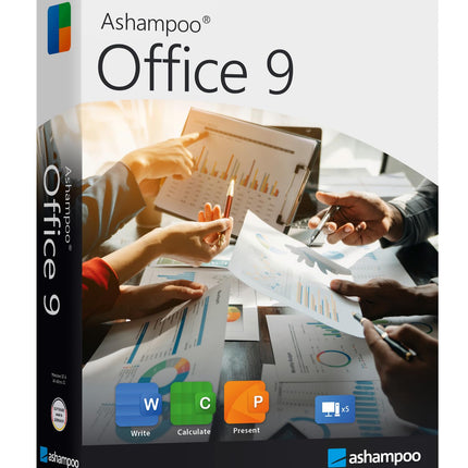 Office 9 – kodukasutajale mõeldud professionaalne versioon – eluaegne litsents viiele arvutile majapidamises – tellimust pole vaja – ühildub Wordi, Exceli ja PowerPointiga operatsioonisüsteemidele Windows 10, 8, 7 ja Vista