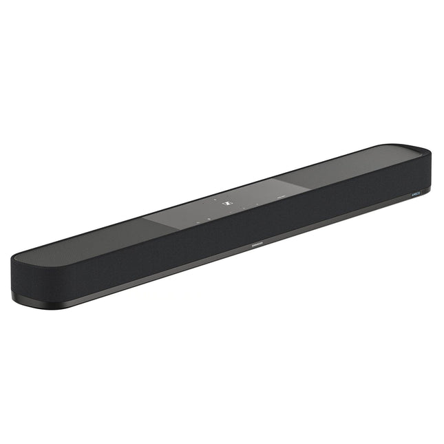 Sennheiser AMBEO Soundbar Plus teleri ja muusika jaoks - EL pistik - 3D ruumiline heli, virtuaalsed 7.1.4 kõlarid, sisseehitatud kaks subwooferit ja täiustatud voogedastusühendus