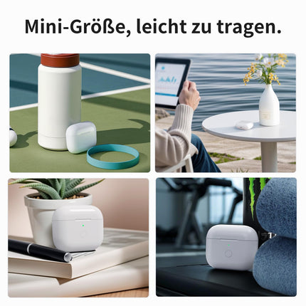 Ulucki juhtmevaba laadimisümbris, mis ühildub Air-Pods Pro 1 ja Air-Pods Pro 2 kõrvaklappidega, originaalne juhtmevaba laadimisümbrise asendus, Bluetoothi ​​sidumise sünkroonimisnupp