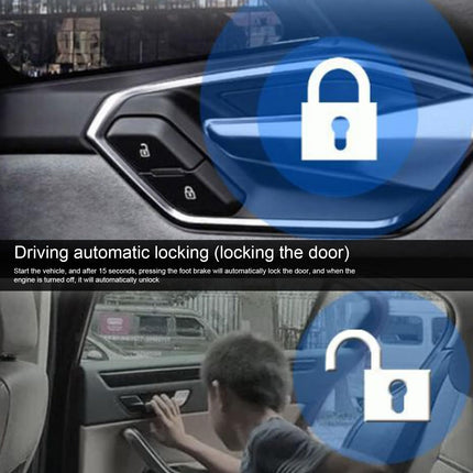 Car Alarm System with Keyless Entry, Push Button Start, Remote Starter, DC12V, Car Security Alarm System with Keyless Entry, Remote Controlled Engine Starter,