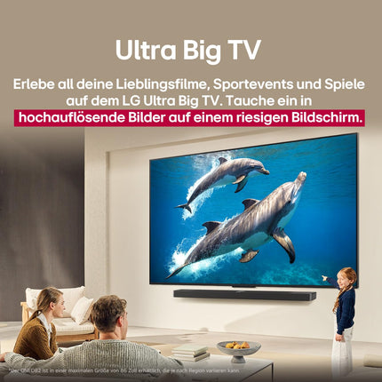 LG 86QNED82A6B teler 86-tolline (218 cm) 4K QNED tehisintellektiga teler (α7 Gen8 4K tehisintellektiga protsessor, webOS 25, 60 Hz) [mudeliaasta 2025]