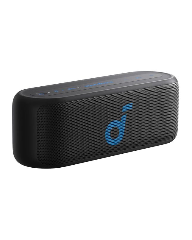 soundcore Anker Select 2S Bluetooth Speaker, Portable Speaker with 20W Stereo Sound, BassUp, Custom EQ, Wireless Stereo Pairing, 16 Hours Playtime and IPX7 Waterproof for