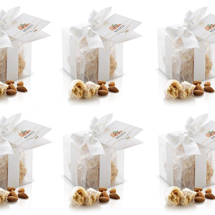 6x Brontedolci Dolcetti alla Mandorla Christmas sweets with almonds 150g