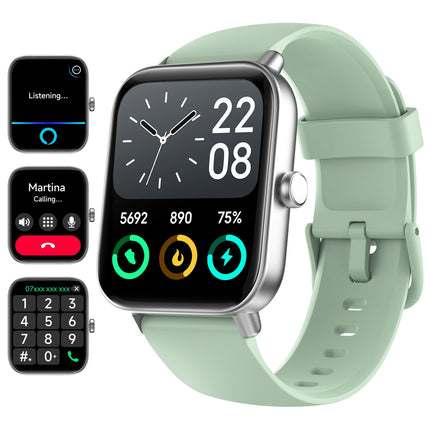 Nutikell Fitness Tracker Fitness pulsimõõtjaga, SmartWatch IP68 veekindel Fitness Watch Täispuutetundliku ekraaniga muusika juhtimise funktsiooniga Unemonitoriga kellad naistele, meestele ja lastele