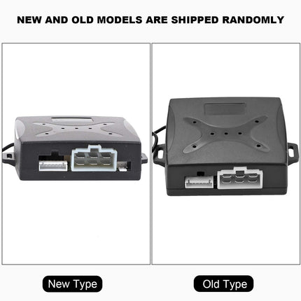 Qiilu Car Alarm Security System, Universal Car Alarm System Engine Ignition, Keyless Entry Push Button Remote Starter