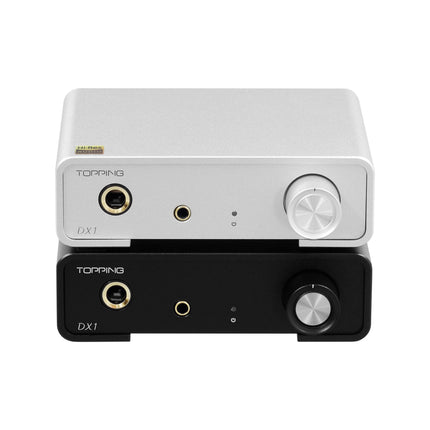 Topping DX1 USB DAC AK4493S diskreetne LNRD kõrvaklapivõimendi DSD256 PCM384 lauavõimendi kodukino heliseadmele 2 võimendiga must