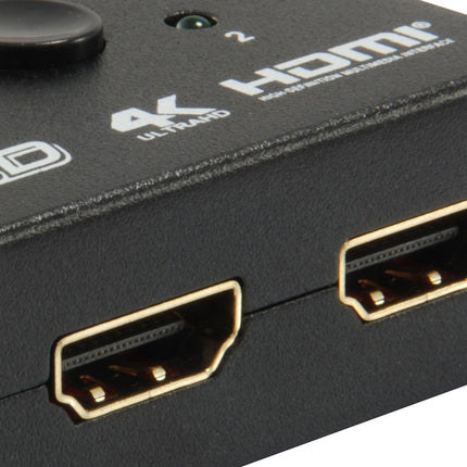 Equip 332723 kahesuunaline HDMI-lüliti HDMI 2-pordiline jaotur/lüliti