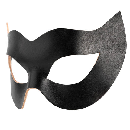 Andracori Veneetsia mask - Colombina Spiona must Veneetsia nahkmask