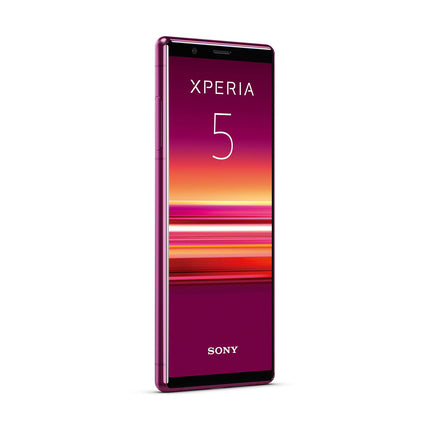 Sony Xperia 5 komplekt, 6,1-tolline FHD+ HDR OLED 21:9 ekraan, 6 GB muutmälu, 128 GB salvestusruumi, punane + WF-1000XM3 tõeliselt juhtmevabad mürasummutavad kõrvaklapid, mustad