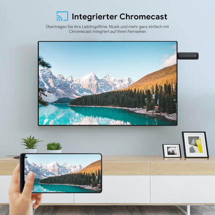 TV Stick Android 11 Stick TV MECOOL GTV OS koos Netflixi sertifikaadiga 2 GB RAM 8 GB ROM BT 5.0 Dual WiFi 2.4G/5G 4K HDR AV1 4K sertifitseeritud Google//Prime Video/YouTube
