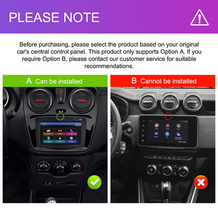2G+64GB Android 13 CAMECHO autoraadio Renault Daciale koos navigatsiooni, Carplay ja Android Auto juhtmevaba süsteemiga, topelt-DIN-pesaga, 8-tollise ekraaniga, RDS/FM MirrorLink Bluetooth DSP+AHD tahavaatekaameraga