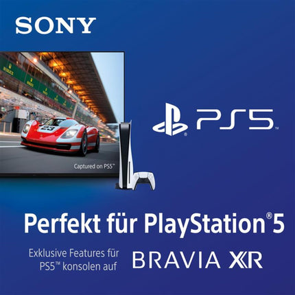 Sony BRAVIA XR, XR-50X90S, 50-tolline televiisor, täismassiiv-LED, 4K HDR 120Hz, Google TV, nutiteler, töötab Alexaga, eksklusiivsete PS5 funktsioonidega, HDMI 2.1, mängumenüü ALLM + VRR-iga, 24 + 12-kuuline garantii