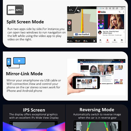 YUNTX Android 14 autoraadio VW Passatile/Golfile/Skodale/Seatile - 2 DIN - [sisseehitatud juhtmevaba CarPlay/Android Auto/GPS] - IPS 2.5D puutetundliku ekraaniga kaamera + Canbus + mikrofon - DAB / rooli juhtimine / MirrorLink / 4G / WiFi / USB