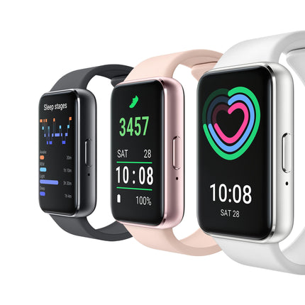 Samsung Galaxy Fit3 Smartwatch, Fitness Watch as Fitness Tracker and Activity Tracker, Silver, Includes 36-Month Manufacturer's Warranty [Exclusively at Amazon]