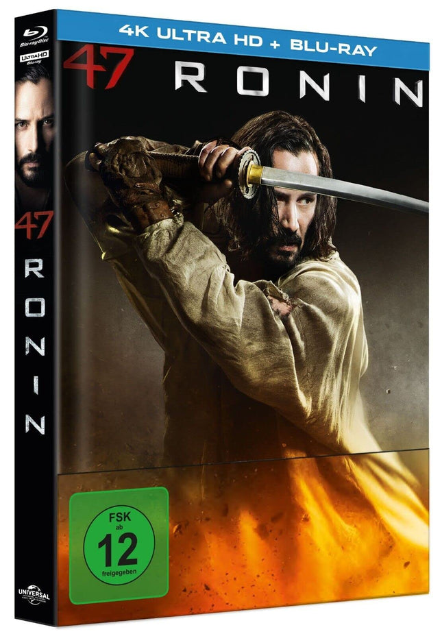 47 Ronin Mediabooki kaanepilt C - 4K ULTRA HD + BLU-RAY