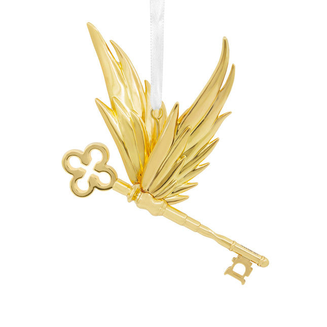 Hallmark Winged Key Premium Metal Ornament Harry Potter and the Philosopher's Stone Harry Potter Tree Decoration Christmas Hanging Ornament Gifts for Christmas