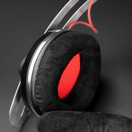 SOULWIT Nano-Cloth vahetuskõrvapadjad Sennheiser Momentum On-Ear 1, On-Ear 2, On-Ear HD1 kõrvaklappidele, suure tihedusega vahust mürasummutuspadjad