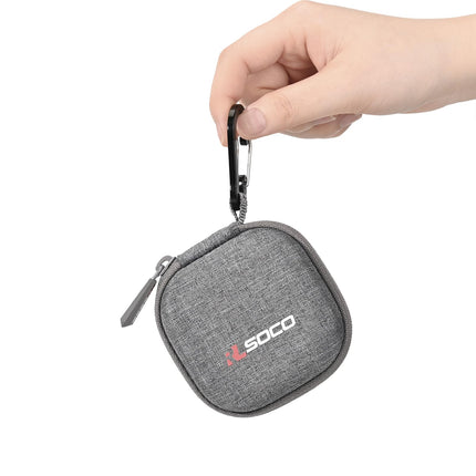 RLSOCO kandekott SHOKZ OpenFit 2/OpenFit Air/OpenFit avatud kõrvaklappidele - hall (ainult ümbris)