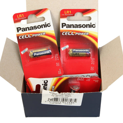 Panasonicu patareid LR-1 10 patareiga