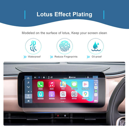 GAFAT [2 Pack] New Fiat 500e Electric/Tipo Cross 2021-2024 2025 10.25 inch Navigation Screen Protector, Nano Screen Protector for 500 E 10.25" Uconnect 5 Touchscreen, 6H Scratch-Resistant