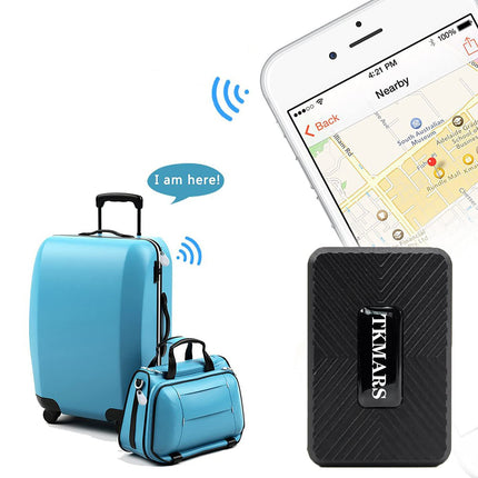 TKMARS 4G mini GPS-jälgija GPS-jälgija autole, 25-päevane ooteaeg, tugev magnet, veekindel, reaalajas positsioneerimine, 5-sekundiline värskendus, tasuta rakendusega