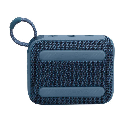 JBL Go 4 - Blue – Portable Bluetooth speaker with JBL Pro Sound, deep bass and playtime boost function – Waterproof and dustproof – 7 h battery life