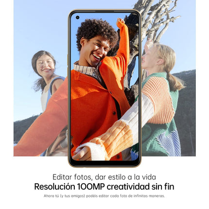 OPPO Reno8T - tasuta mobiiltelefon, 8 GB + 128 GB, 100 MP + 2 MP kaamera, mikroskoobiga kaamera, Android nutitelefon, 5000 mAh aku, 33 W kiirlaadimine, kahekordne nano-SIM, oranž
