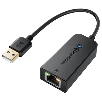 Cable Matters gigabiti USB-Etherneti adapter (USB LAN-adapter/võrguadapter) lülitite, mängukonsoolide ja sülearvutite jaoks - 1000 Mbps