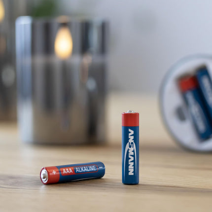 ANSMANN leelispatarei Micro AAA / LR03 1.5V / pika elueaga leelispatareide sooduspakk praktilises hoiukarbis / 80 tk